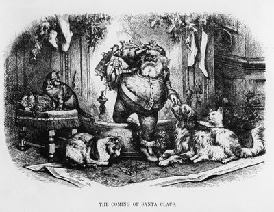 The Coming of Santa Claus by Thomas Nast